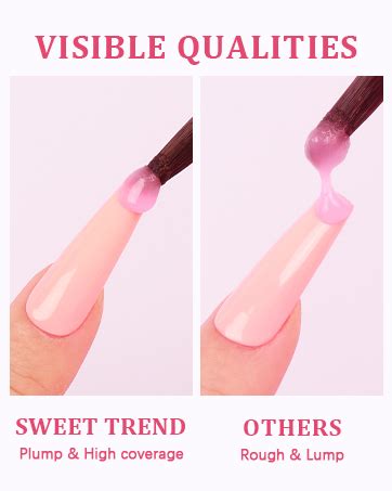 Amazon Sweet Trend Acrylic Nail Powder G Clear White Pink Nude Acrylic Powder Set