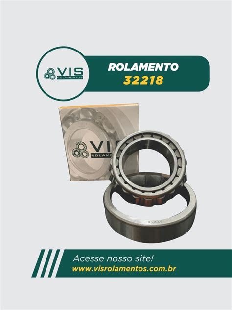 ROLAMENTO 32218 VIS Comprar Em VIS ROLAMENTOS