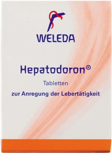 Weleda Hepatodoron Tabletten 200 Stk Ab 21 87 Preisvergleich Bei