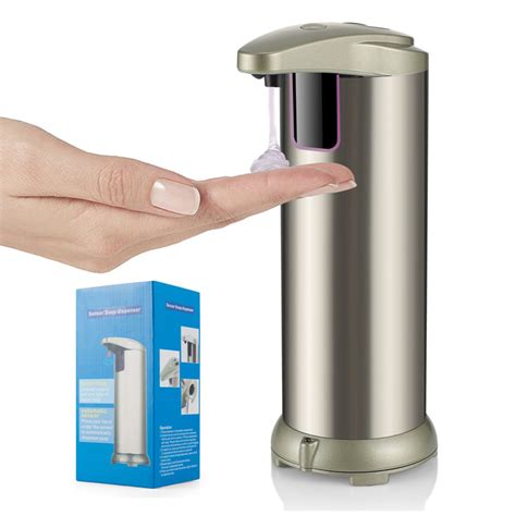 Stainless Steel Liquid Hand Soap Dispenser Electric Soap Dispenser Pump