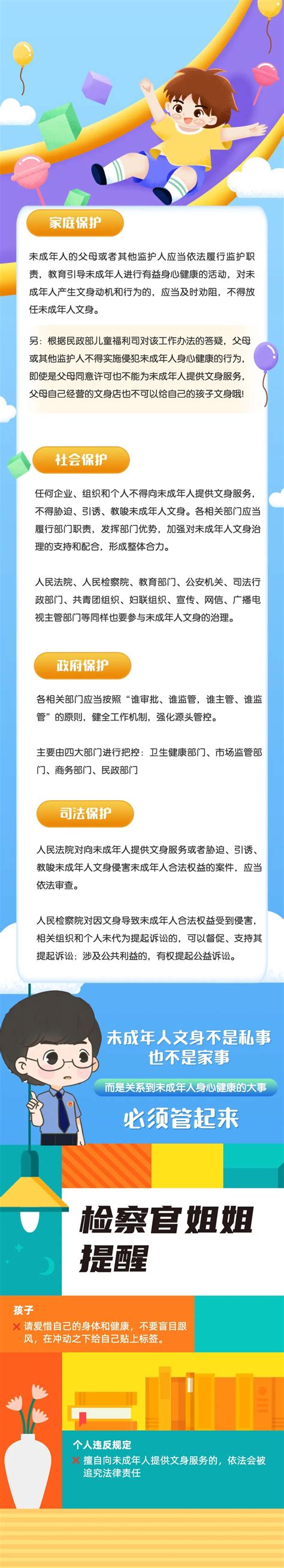 检察官带你读懂《未成年人文身治理工作办法》 澎湃号·政务 澎湃新闻 The Paper