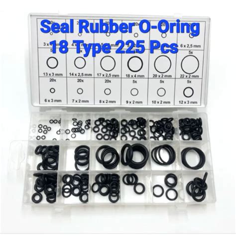 Jual Karet Seal O Ring Set Box Isi Pcs Seal Rubber Oring Shopee