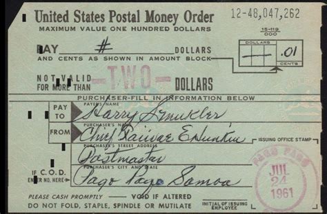 Kennedys And King U S Postal Money Orders