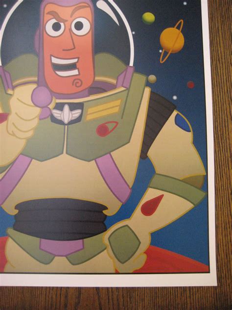 Buzz Lightyear 11 X 17 Andys Room Poster