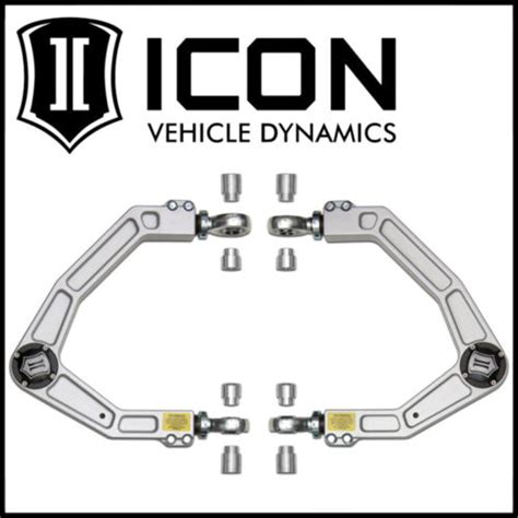 ICON Billet Upper Control Arms Delta Joint Kit Fits 2010 2020 Ford F