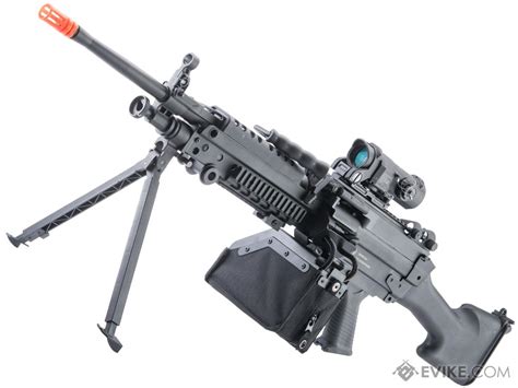 Cybergun Fn Licensed M249 Minimi Featherweight Airsoft Machine Gun