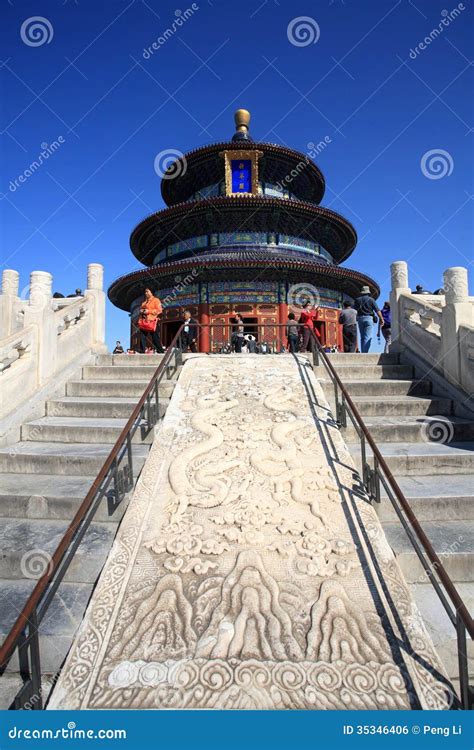 El Templo Del Cielo Foto Editorial Imagen De Beijing