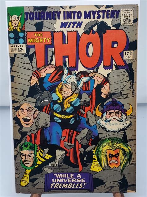 Journey Into Mystery 123 Marvel 1965 Loki Odin 5 0 EBay