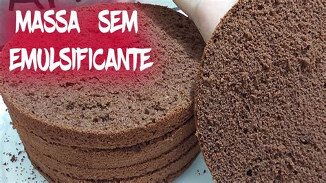 Massa Amanteigada De Chocolate Youtube