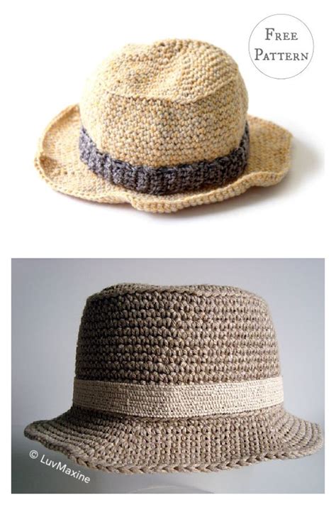 4 Kids Sun Hat Free Crochet Pattern | Crochet hat pattern, Kids sun hat ...