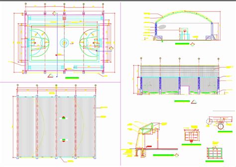 Cancha Deportiva En AutoCAD Descargar CAD 269 45 KB Bibliocad