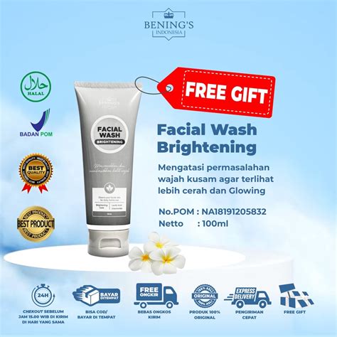 Jual FACIAL WASH BENING SKINCARE DR OKY PRATAMA MEMBERSIHKAN KOTORAN