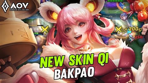 AOV NEW SKIN QI RANKED SEASON ARENA OF VALOR YouTube