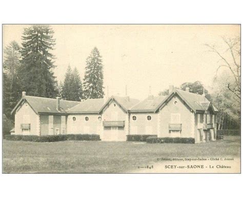 carte postale ancienne 70 SCEY SUR SAONE Le Château Cartes Postales