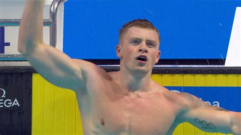 Video Adam Peaty Wins 100m Breaststroke Breaks Championship Record World Championships