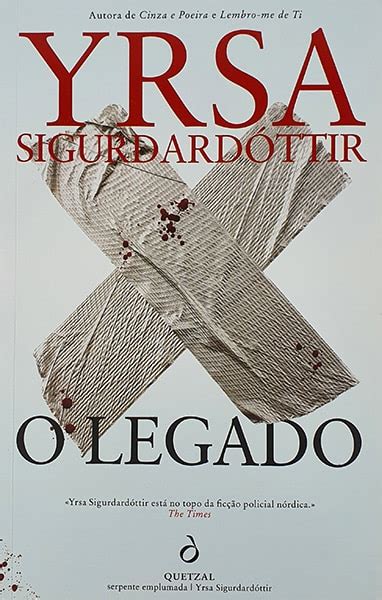 O Legado de Yrsa Sigurdardóttir Bokay