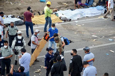 Fotos Chiapas La Tragedia Al Volcar Un Tr Iler Con Migrantes En