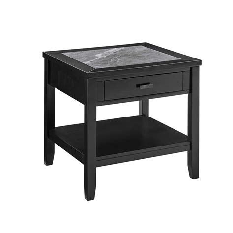 Steve Silver Garvine Gv100e Transitional End Table With Storage