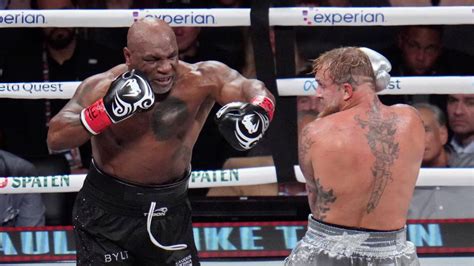 Jake Paul Defeats Mike Tyson Via Unanimous Decision Yahoo Sport