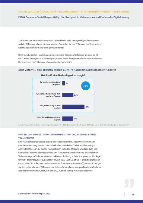 Lünendonk Whitepaper 2023 ESG Corporate Responsibility