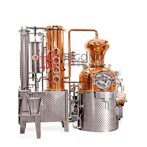 Copper Alcohol Distiller 100l 200l 500l 1000l For Vodka Distillation