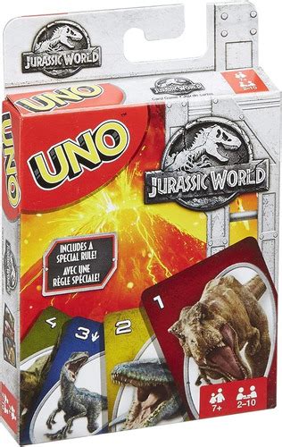 Juego De Cartas Uno Jurassic World Nuevo Cuotas sin interés