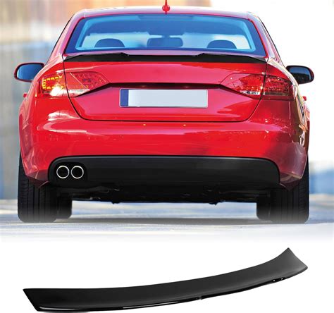 Amazon Acmex Real Trunk Spoiler Wing Compatible For 2013 2016 A4