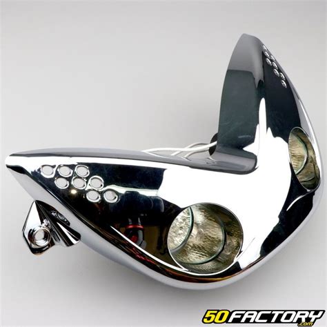 Double Headlight Mbk Nitro Yamaha Aerox Before Chrome