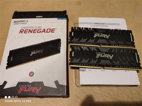 Sprzedam Moduły pamięci RAM DDR4 Kingston Renegade 32GB 2x16GB