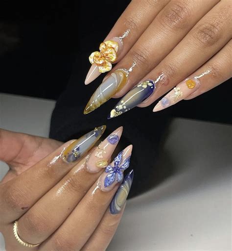 Pin By Britney Simone On Nailed It Unique Acrylic Nails Acrylic