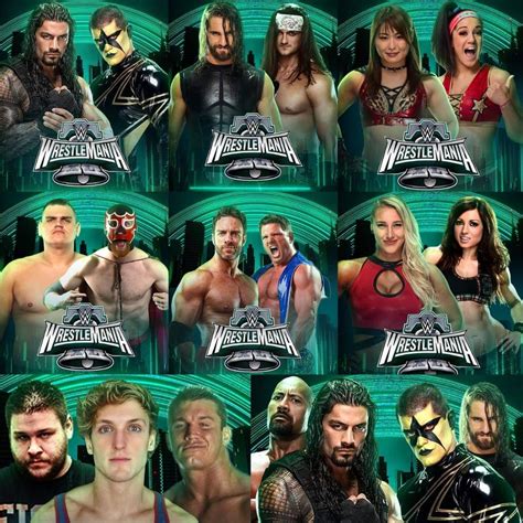 Wrestlemania 40 Card Featuring Superstars And Their Past Rbrandonde