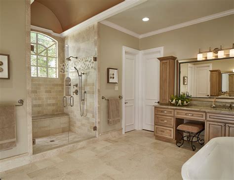 Open Concept Master Bathroom Transitional Bathroom Dallas By