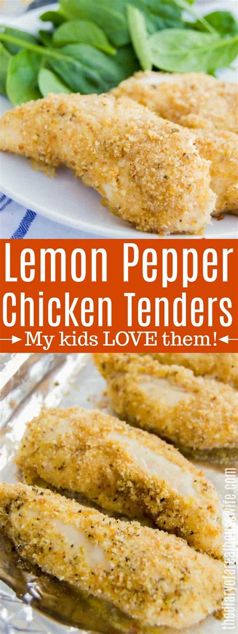 Lemon Pepper Chicken Tenders The Diary Of A Real Housewife