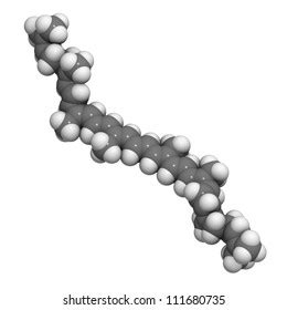 Lycopene Red Tomato Pigment Molecule 3d Stock Illustration 565233865