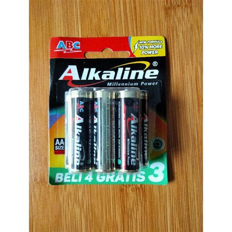 Jual Baterai Abc Alkaline Aa Isi Batu Batrai A Shopee Indonesia