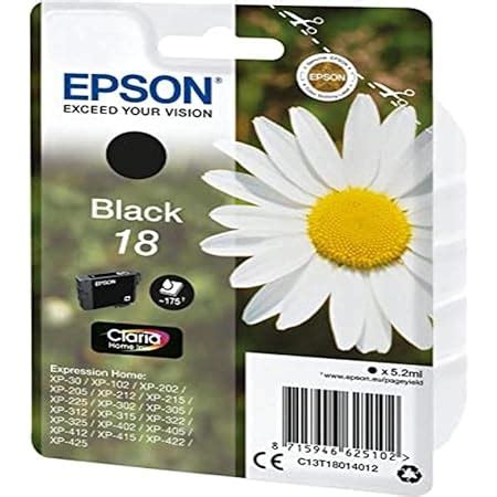 Epson Xl Black Daisy High Yield Genuine Claria Home Ink Cartridge