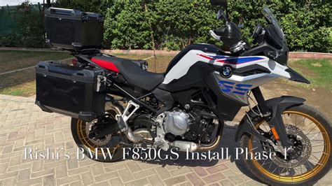 Bmw F850gs Sw Motech Pro Side Carrier Adv Trax Panniers Adv Trax Top Box Adventure Rack