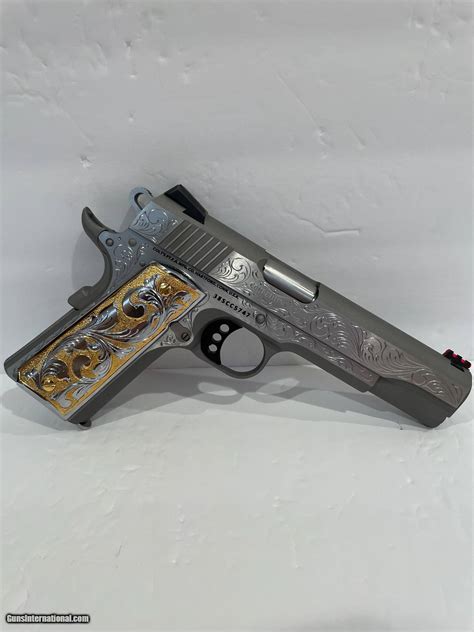 Colt O Ccs Competion Super Custom Hand Engraved For Sale