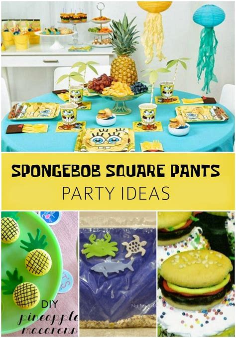 SpongeBob Squarepants Party Ideas - Revel and Glitter