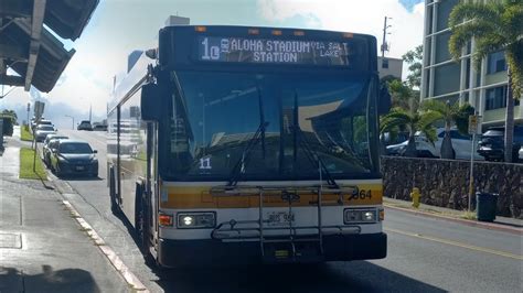 TheBus Honolulu HI Route 1L Halawa Skyline Station Bus 964 2016