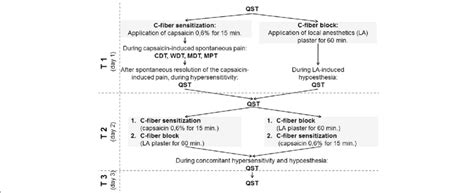 Study Design QST Quantitative Sensory Testing CDT Cold Detection