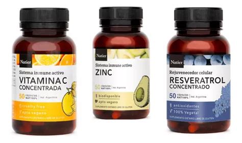 Plan Alergias Natier Zinc Vitamina C Y Resveratrol X