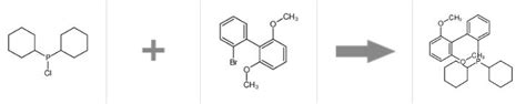 2 双环己基膦 26 二甲氧基联苯的应用与制备