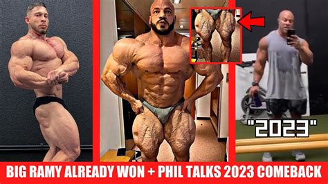 Big Ramy Can T Be Stopped Phil Heath Talks Comeback Ramon Dino