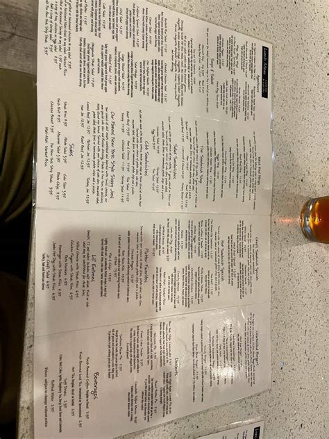 Menu at West End Grill pub & bar, Port St. Lucie