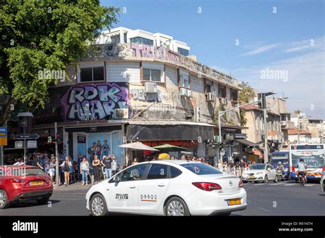 Corner Of Allenby And King George Streets In Tel Aviv Israel Stock