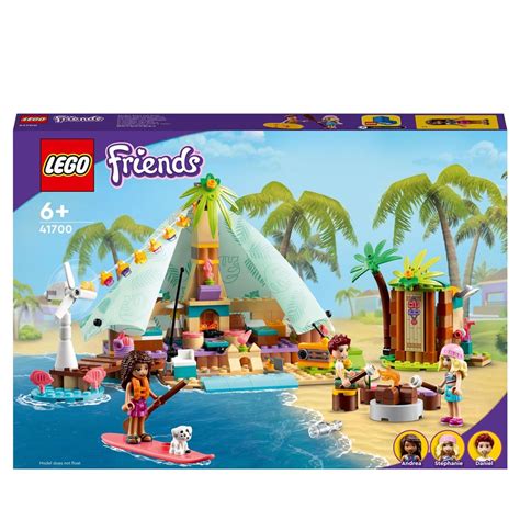 Lego 41700 Strand Glamping Camping Glamour A La Plage Lego Fnac Be