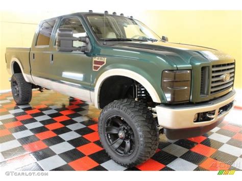 Forest Green Metallic Ford F Super Duty Lariat Crew Cab X