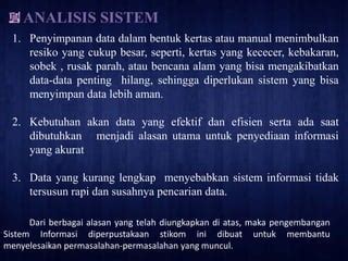 Analisis Perancangan Sistem Informasi Perpustakan Stikom Ppt