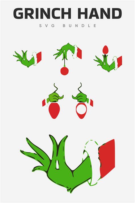 Grinch Hand SVG Bundle | Master Bundles